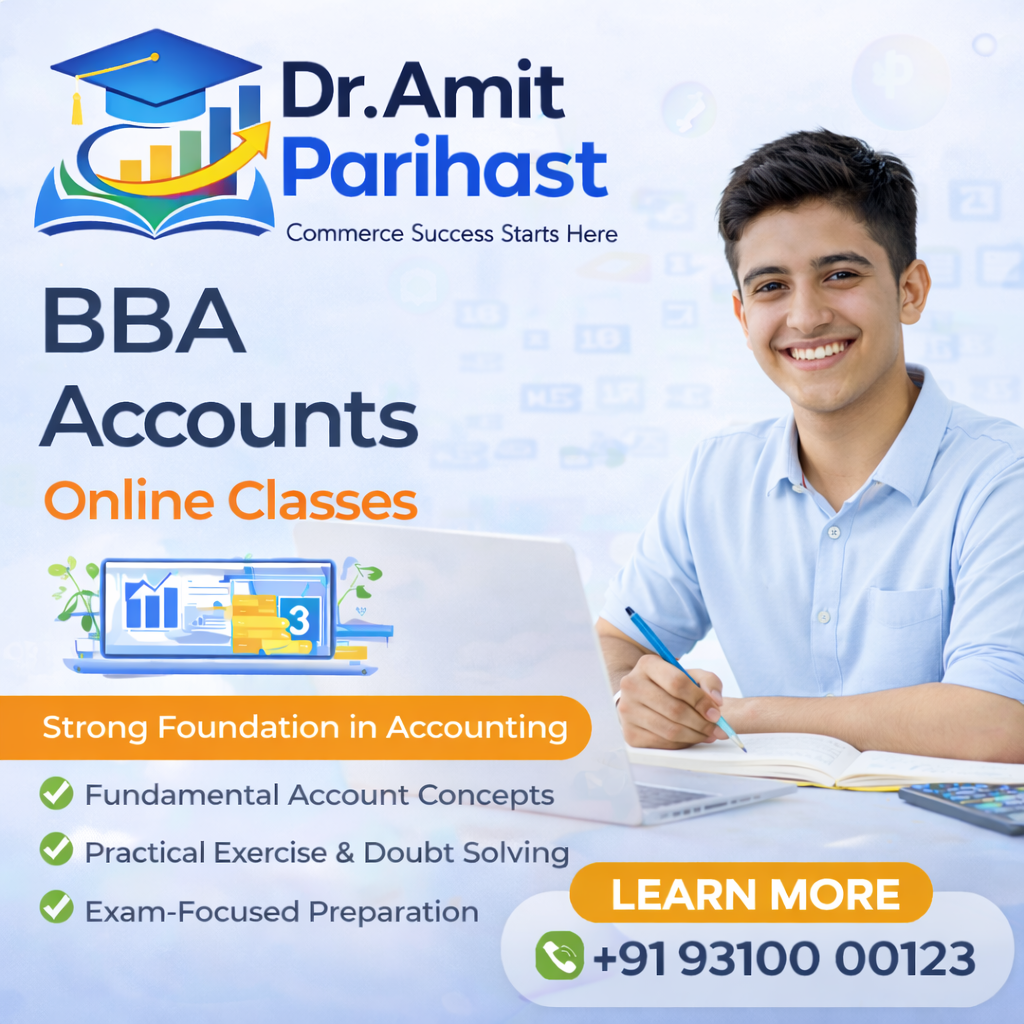 BBA Accounts Online Classes