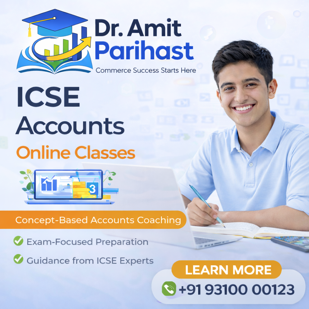 ICSE accounts online classes