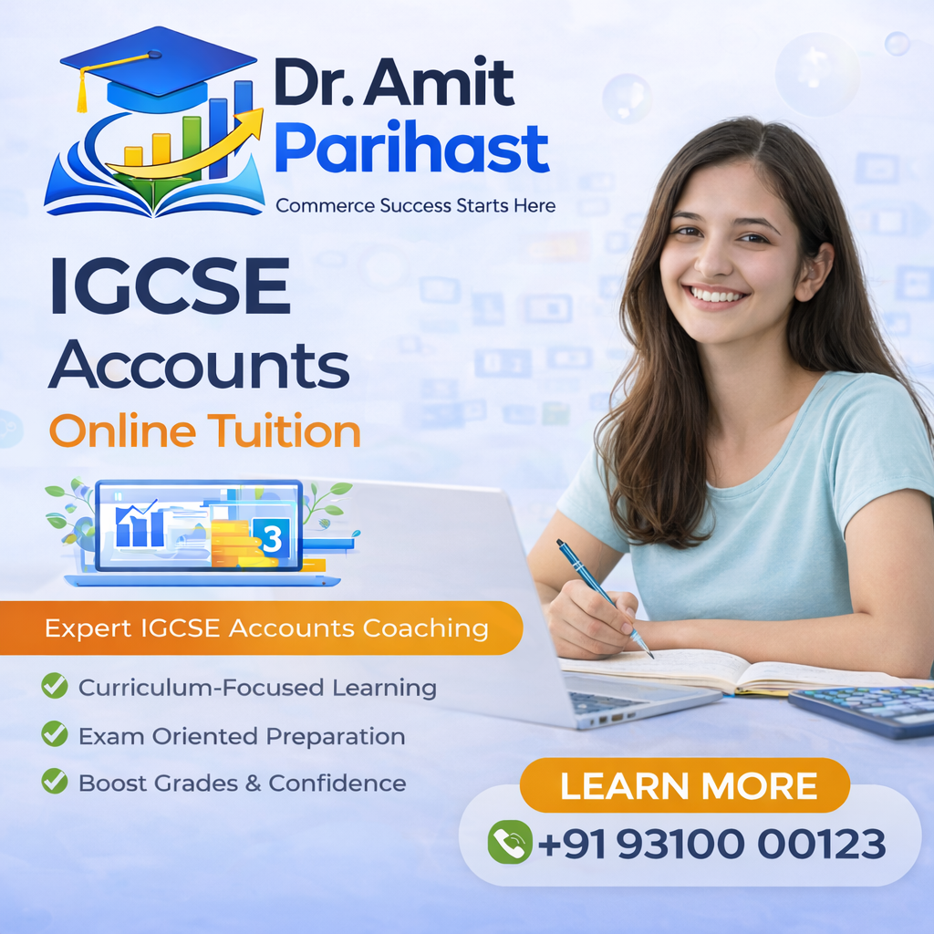 IGCSE accounts online tuition